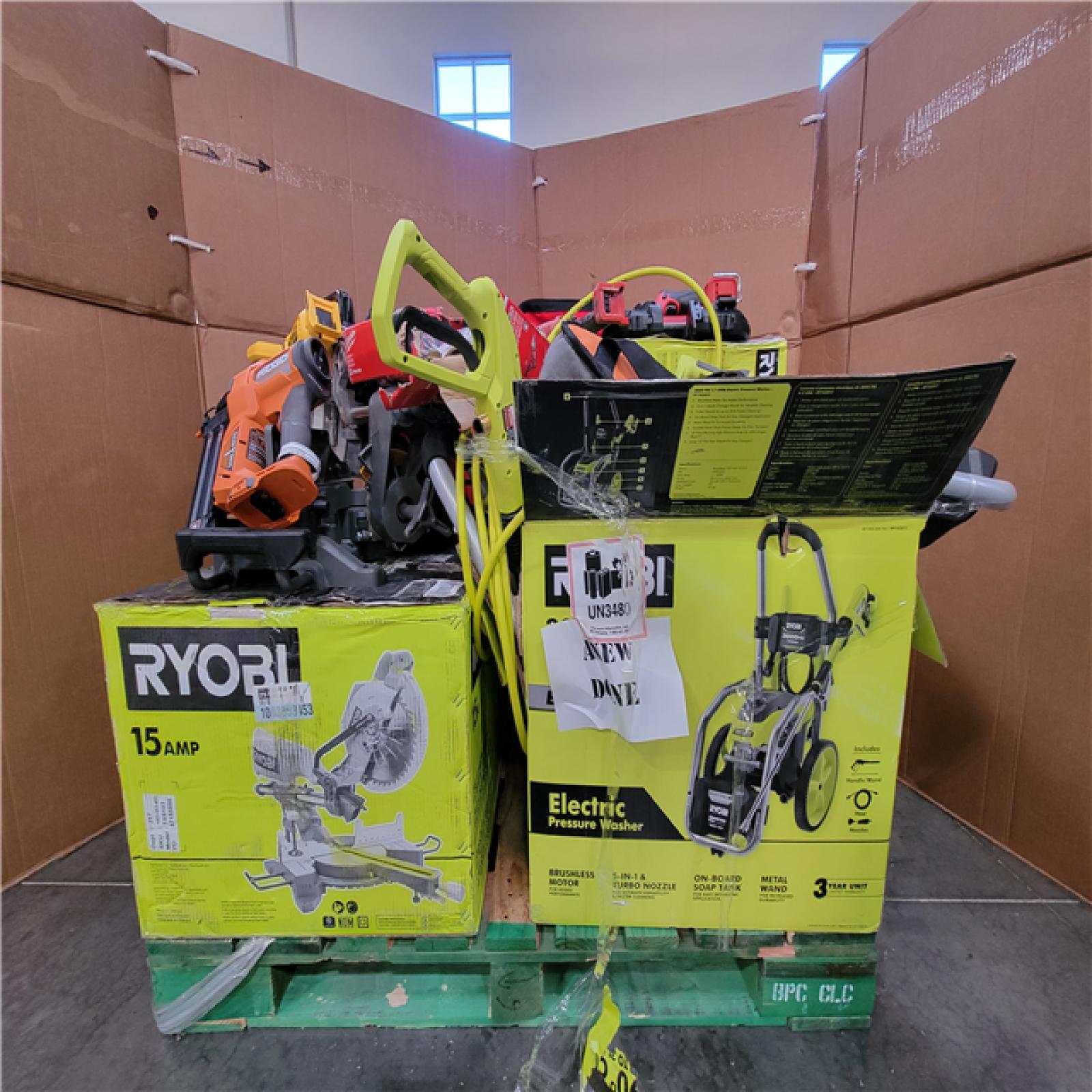 CALIFORNIA AS-IS TOOL PALLET