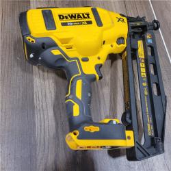 AS-IS DeWalt DCN660D1 20V 16 Gauge Cordless Angled Finish Nailer Kit W/ 2Ah Battery