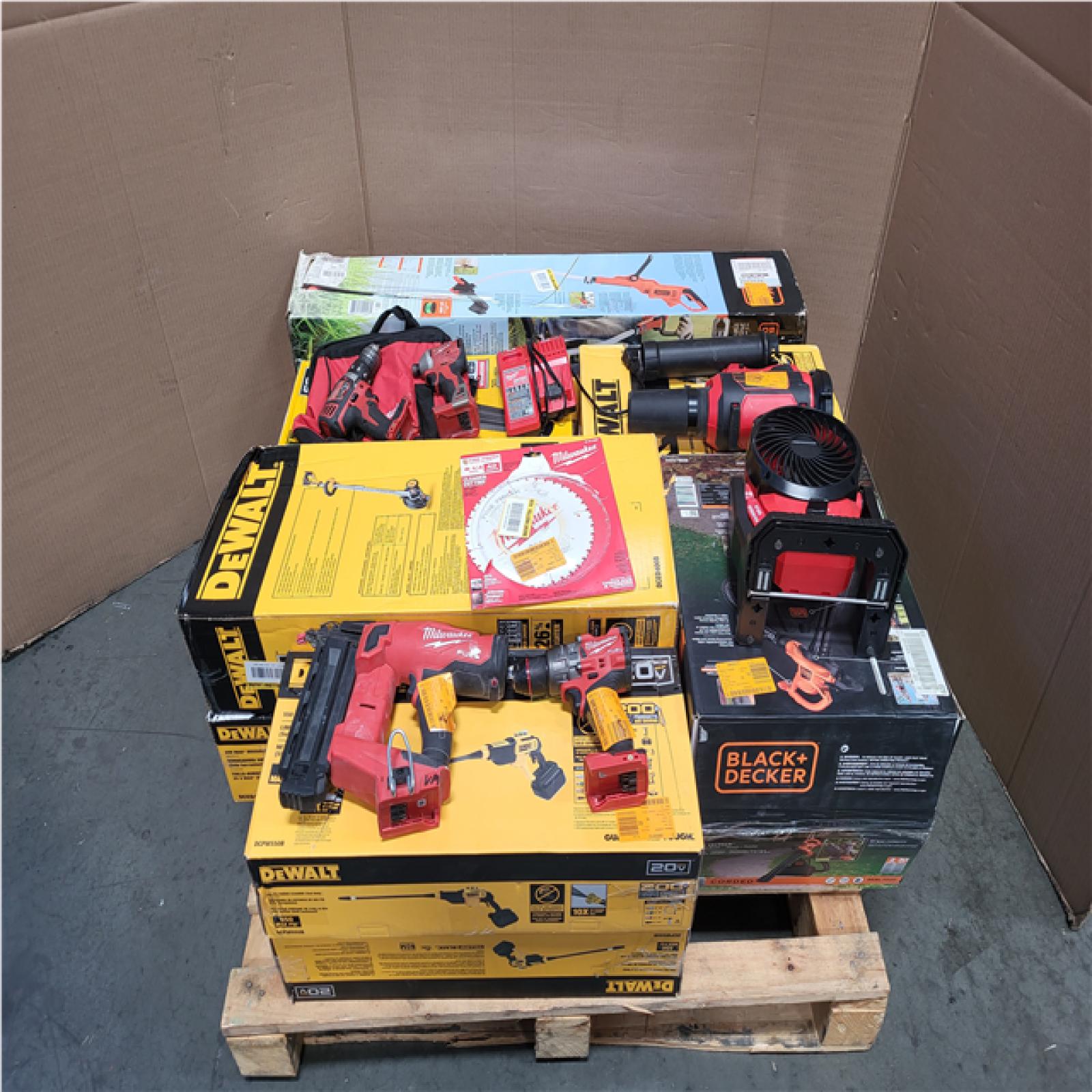 CALIFORNIA AS-IS TOOL PALLET