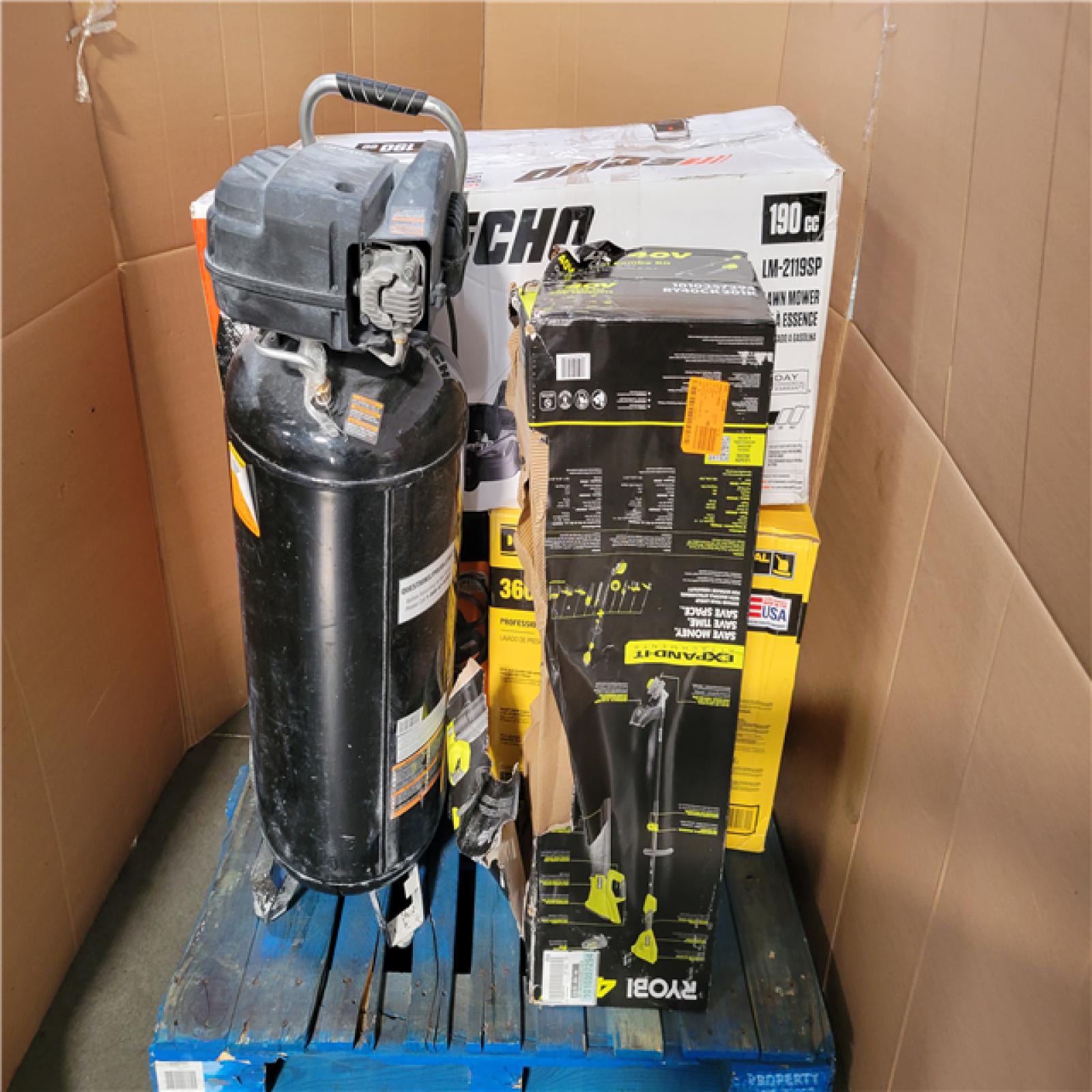 CALIFORNIA AS-IS OUTDOOR POWER EQUIPMENT