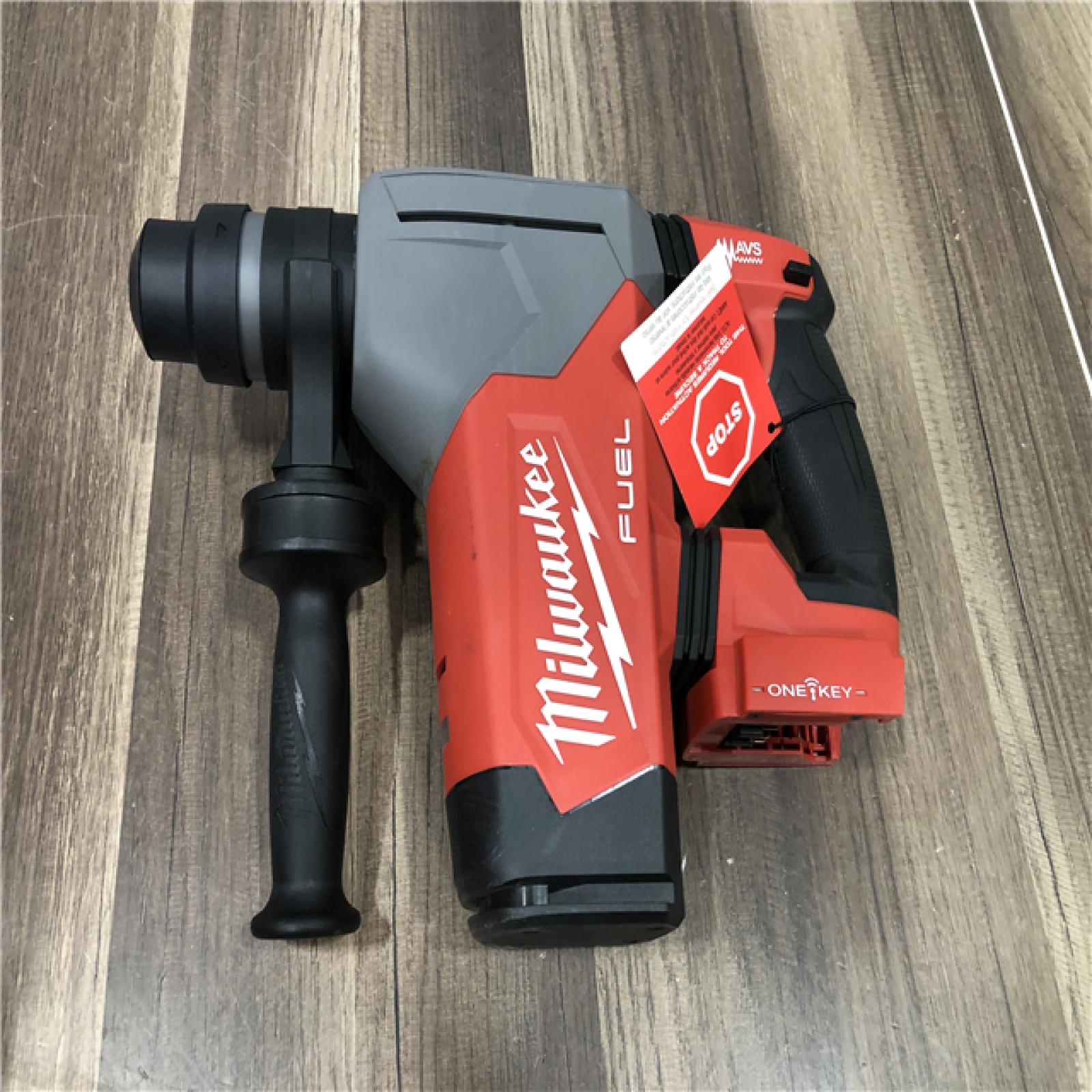 AS-IS Milwaukee FUEL 18V Lithium-Ion Brushless Cordless SDS-Plus 1-1/8 in. Rotary Hammer Drill (Tool-Only)