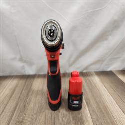 AS-IS- Milwaukee Tool M12 3/8 in. Brushless Cordless Drill/Driver Kit (Battery & Charger)