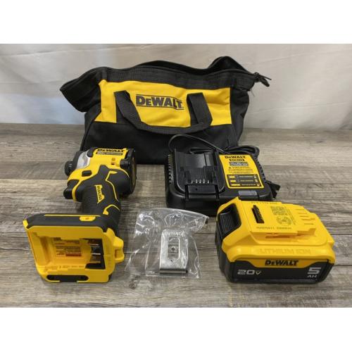AS-IS DEWALT ATOMIC 20V MAX Lithium-Ion Cordless 1/4 in. Brushless Impact Driver Kit