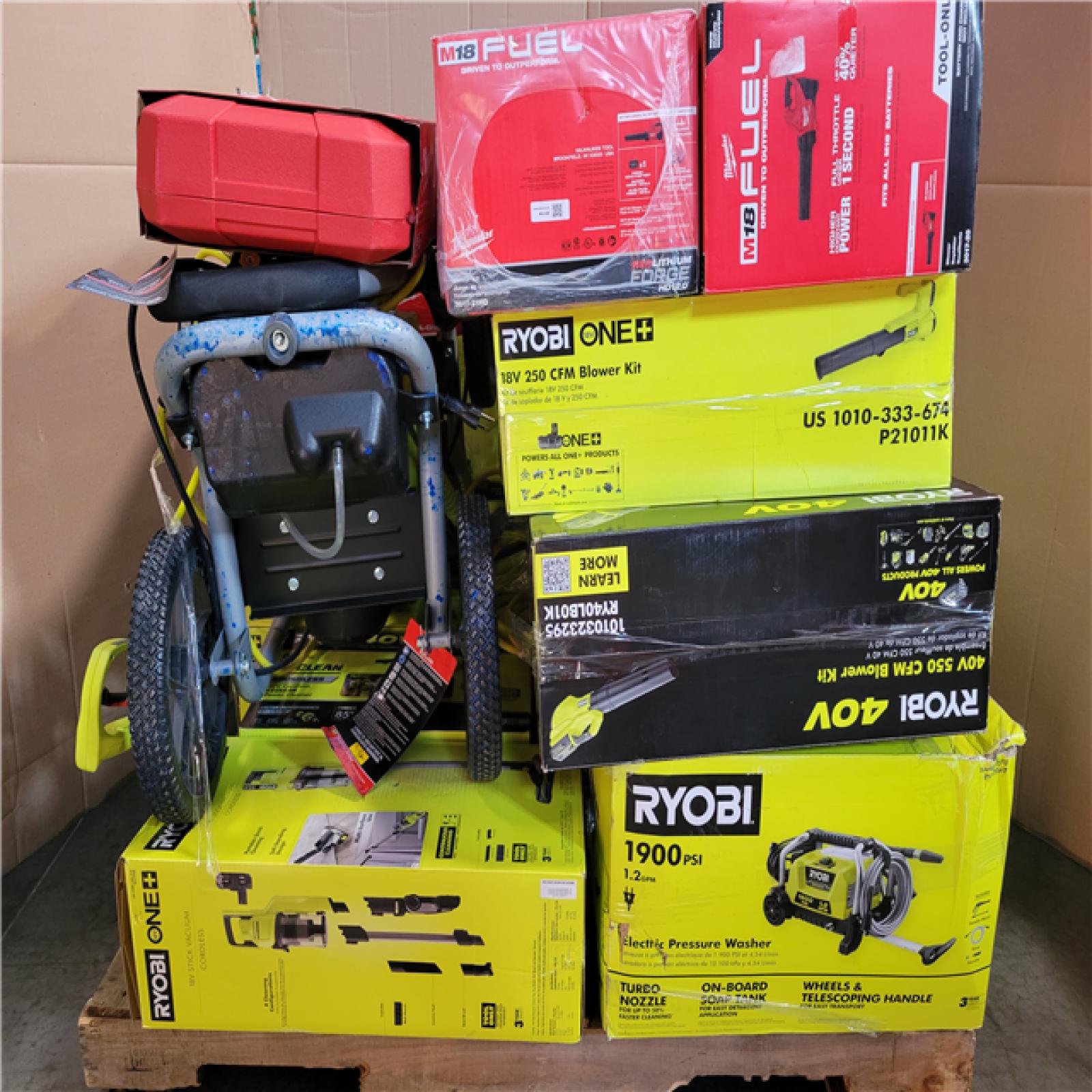 CALIFORNIA AS-IS TOOL PALLET