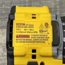 AS-IS DEWALT Atomic 20V Lithium-Ion Cordless Compact 1/2 in. Drill/Driver Kit