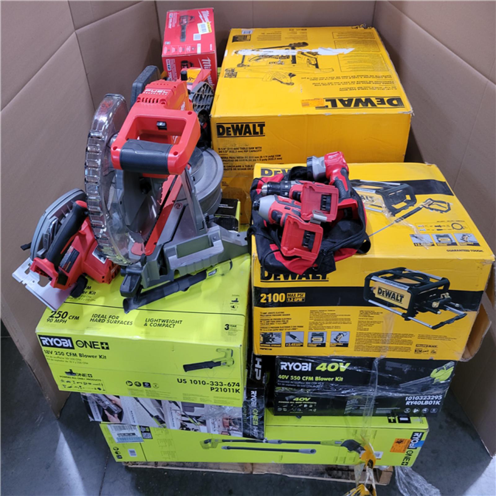 CALIFORNIA AS-IS TOOL PALLET