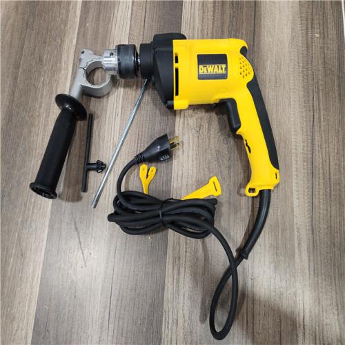 AS-IS DEWALT 7.8 Amp Corded 1/2 in. Variable Speed Reversible Hammer Drill