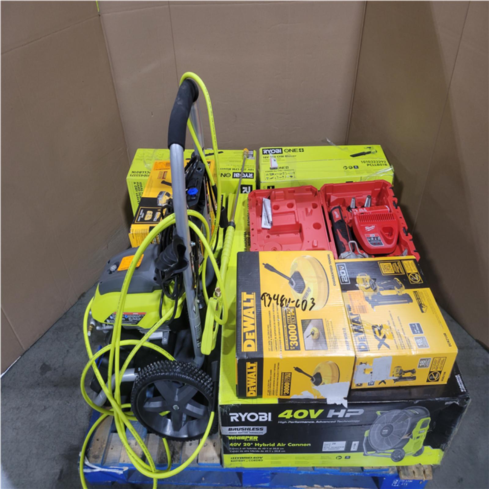CALIFORNIA AS-IS TOOL PALLET