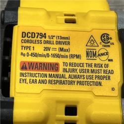AS-IS DEWALT ATOMIC 20-Volt MAX Lithium-Ion Cordless Combo Kit