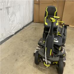 Houston Location - AS-IS Outdoor Power Equipment RYOBI R1 80V HP 30 IN SIT DOWN MOWER