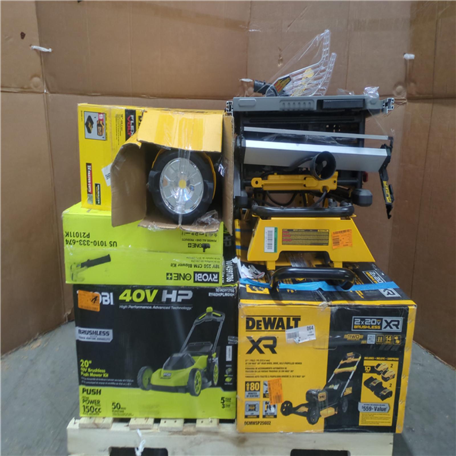 California AS-IS Tool Pallet