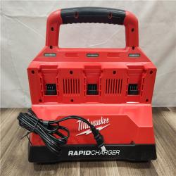 AS-IS- Milwaukee M18 Packout Six Bay Rapid Charger (Tool-Only)