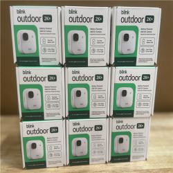 NEW!- BLINK Outdoor 2K+ Battery (Newest Model)-Wireless Smart Security Camera  2K  Resolution-(9 UNITS)
