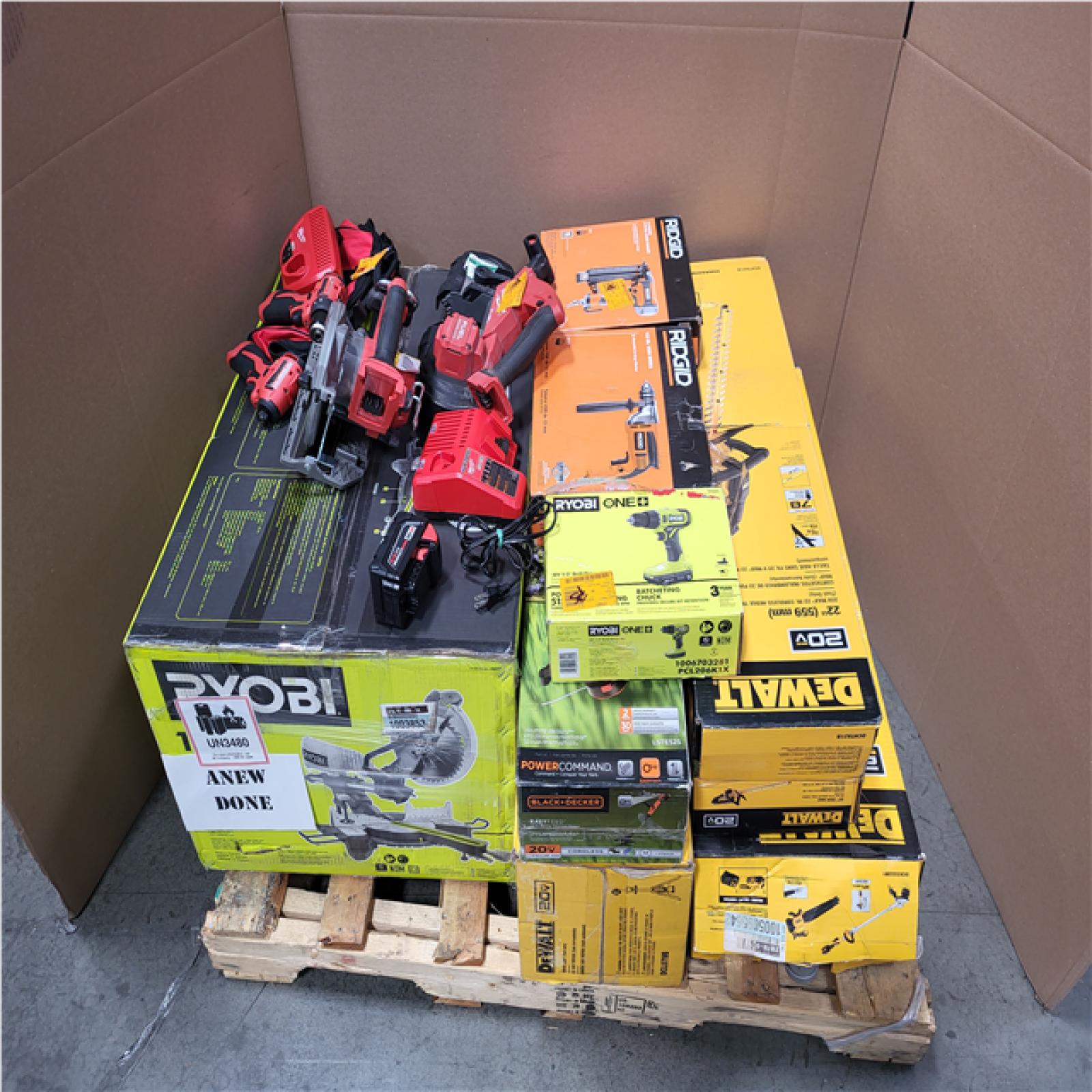 CALIFORNIA AS-IS TOOL PALLET