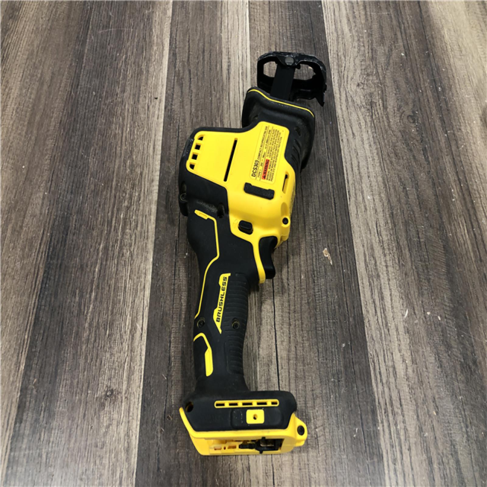 AS-IS DEWALT ATOMIC 20V MAX Cordless Brushless Compact Reciprocating Saw (Tool Only)
