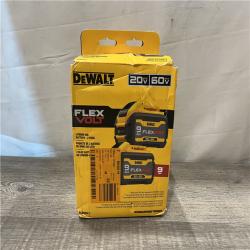 NEW - DEWALT FLEXVOLT 20V/60V MAX Lithium-Ion 9.0Ah Battery Pack (2 Pack)