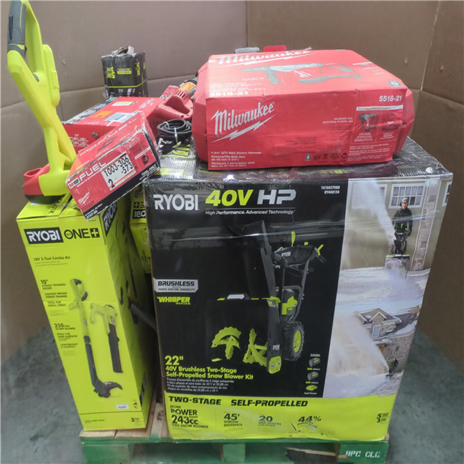 CALIFORNIA AS-IS TOOL PALLET