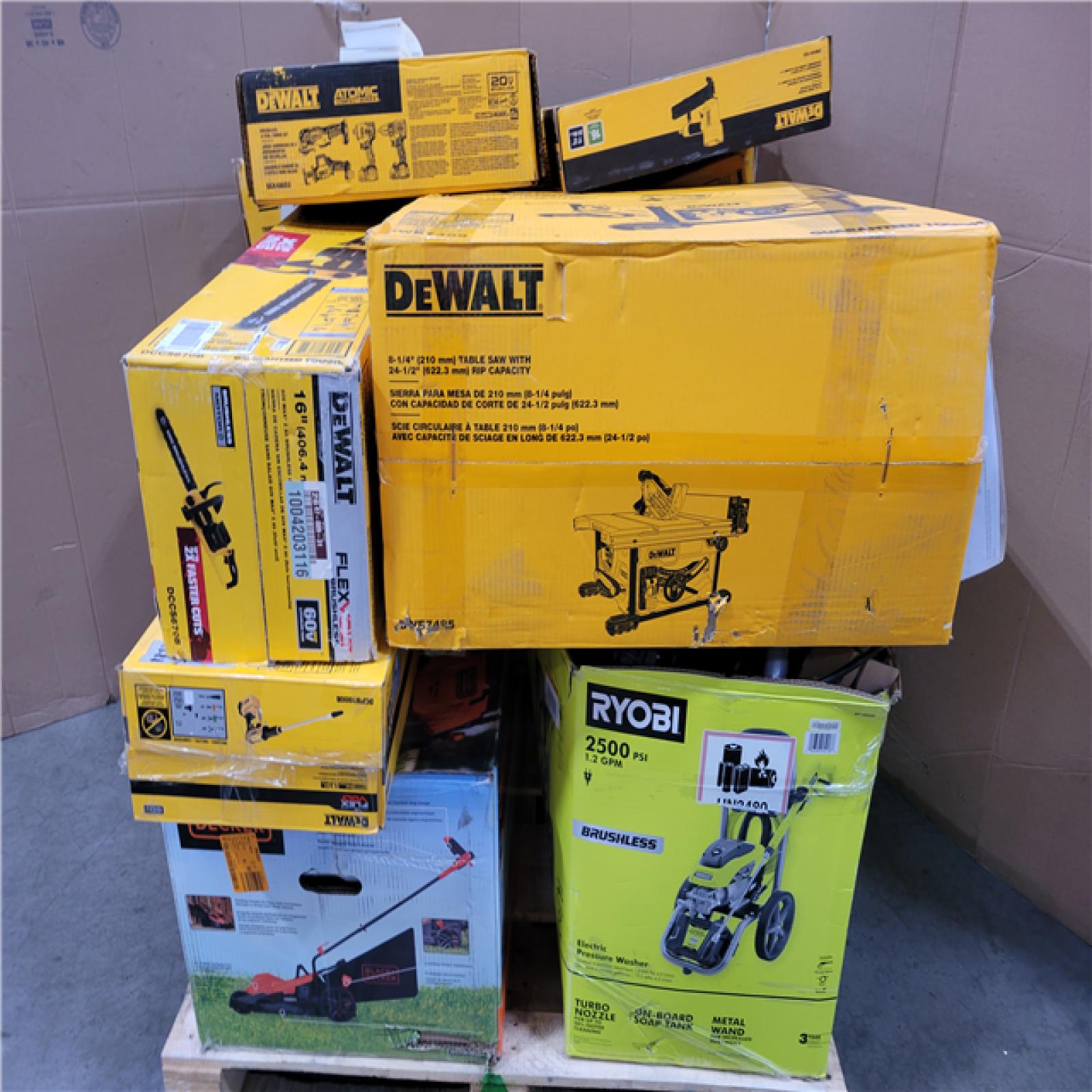 CALIFORNIA AS-IS TOOL PALLET