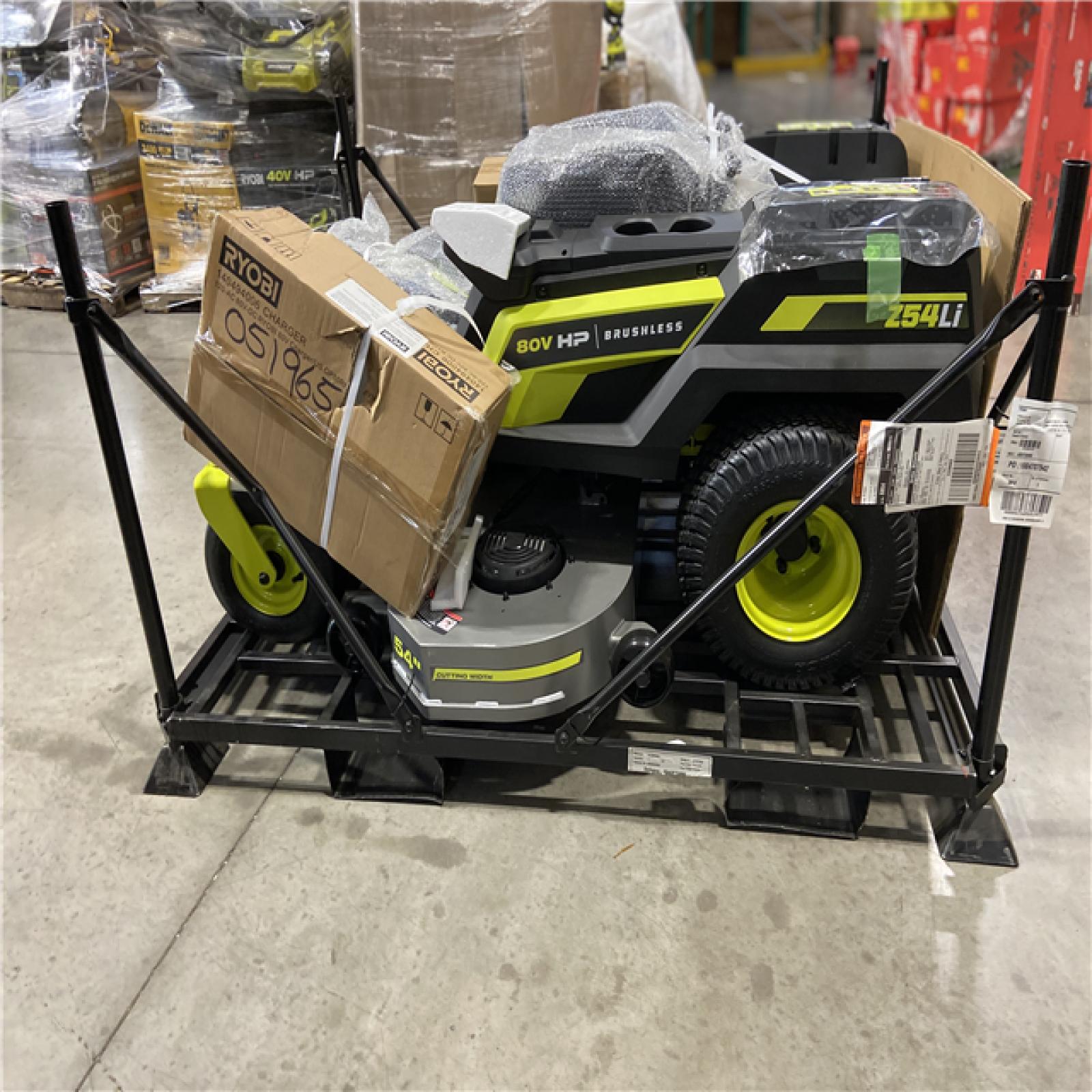 DALLAS LOCATION  - 80V HP BRUSHLESS 54 LITHIUM ELECTRIC ZERO TURN RIDING MOWER KIT