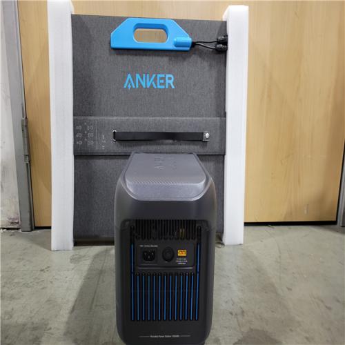 CALIFORNIA NEW ANKER SOLIX PORTABLE POWER STATION WITH PORTABLE SOLAR PANEL