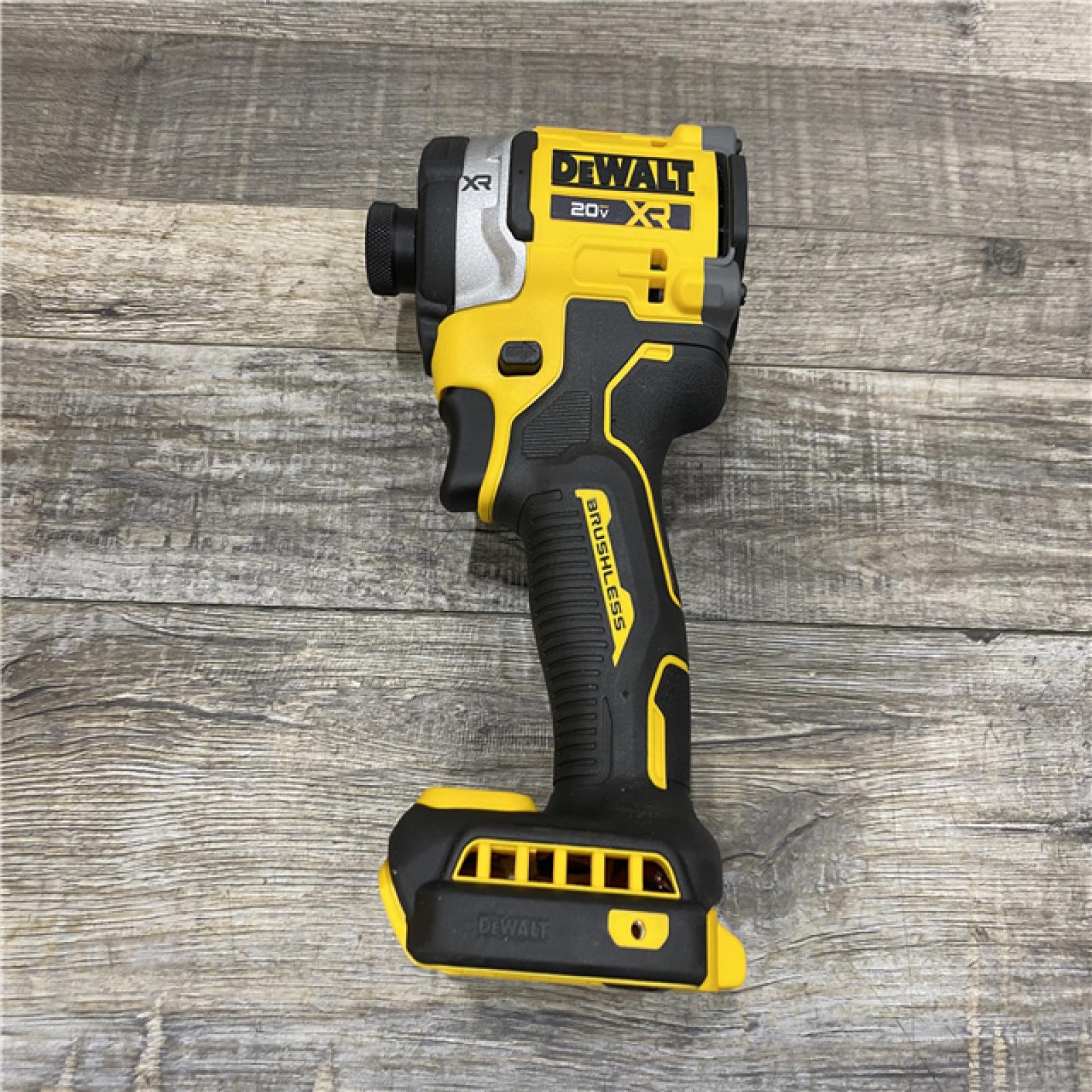 AS-IS DEWALT 20V MAX XR Lithium-Ion Brushless Cordless 3-Speed High Torque 1/4 in. Impact Driver Kit