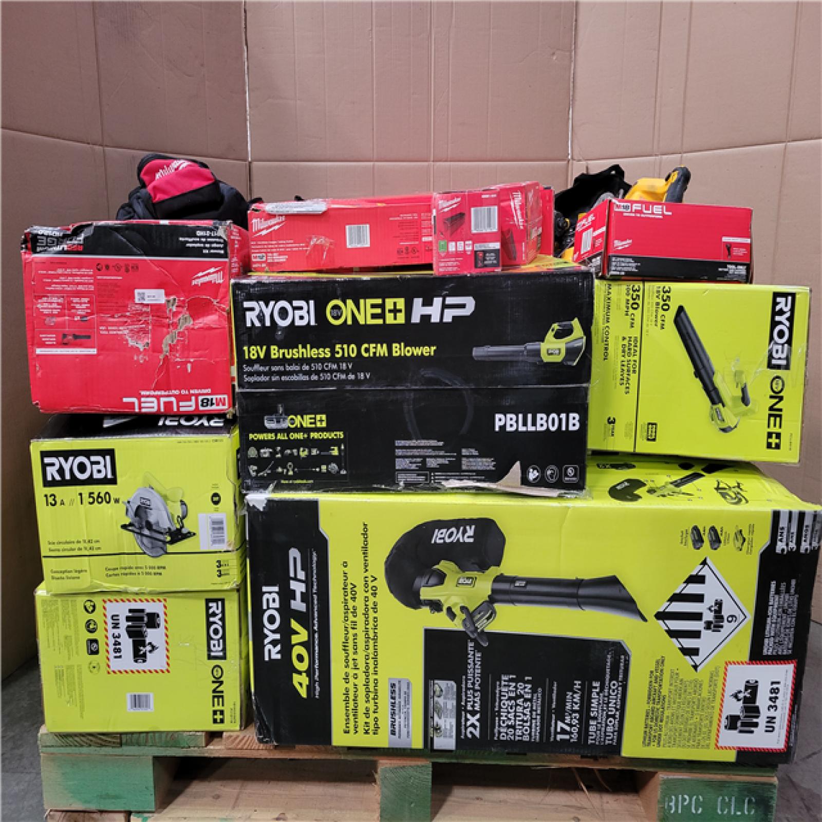 CALIFORNIA AS-IS TOOL PALLET