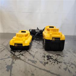 AS-IS- DEWALT 20V MAX Lithium-Ion 6.0Ah and 4.0Ah Battery and Charger Starter Kit