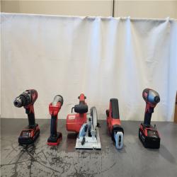 AS-IS- Milwaukee 18V Lithium-Ion Cordless Combo Kit