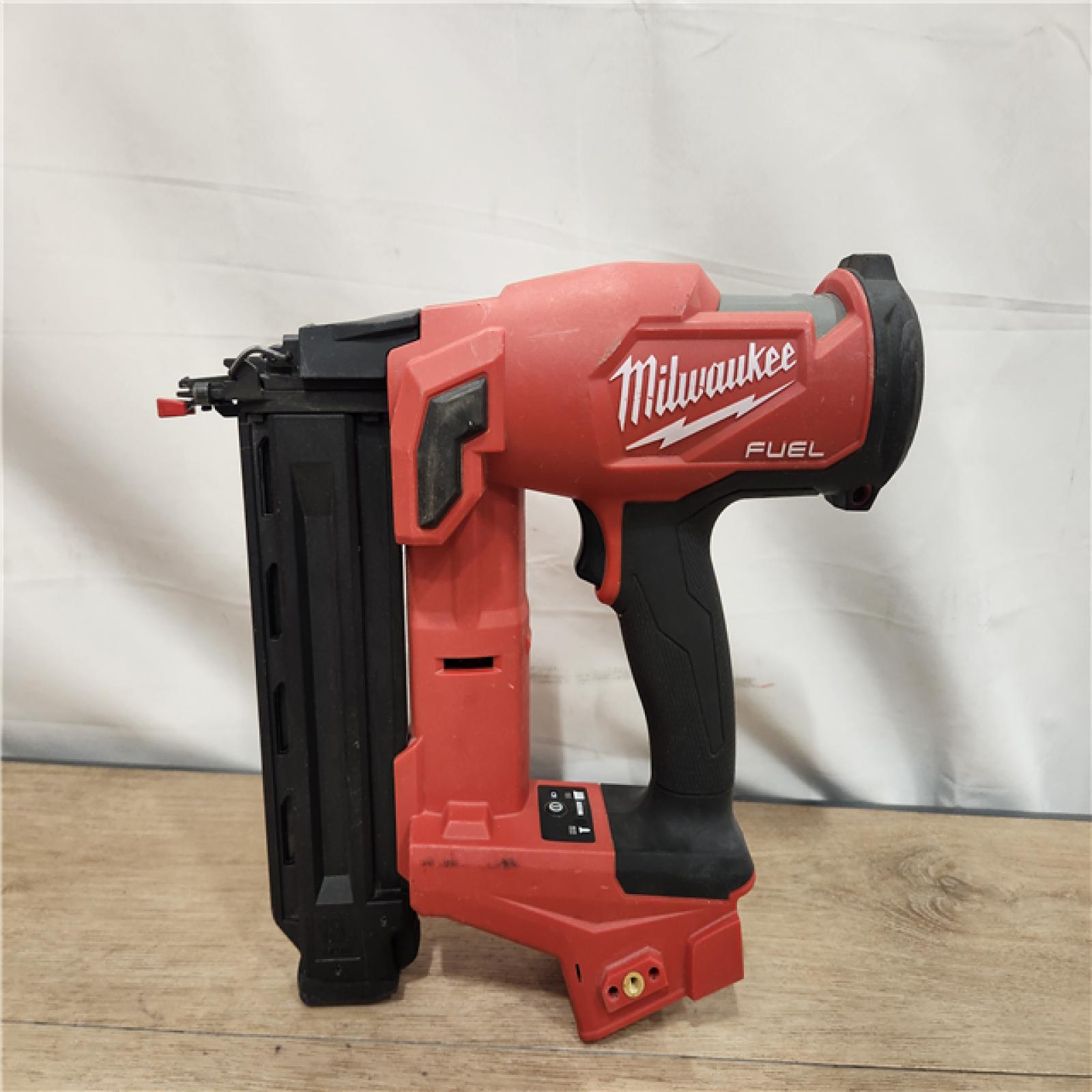 AS-IS- Milwauke M18 FUEL 18 Gauge Brad Nailer - No Charger  No Battery  Bare Tool Only