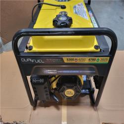 CALIFORNIA NEW Champion 5300/4250-Watt Gasoline and Propane Powered Dual Fuel Portable Generator with CO Shield