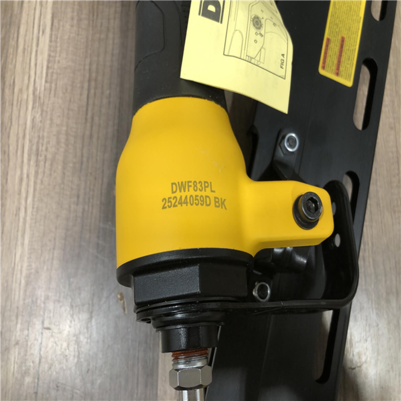 AS-IS DEWALT Pneumatic 21-Degree Collated Corded Framing Nailer