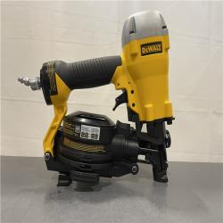 AS-IS - DeWalt 1-3/4 in. 15 Degree Pneumatic Coil Roofing Nailer