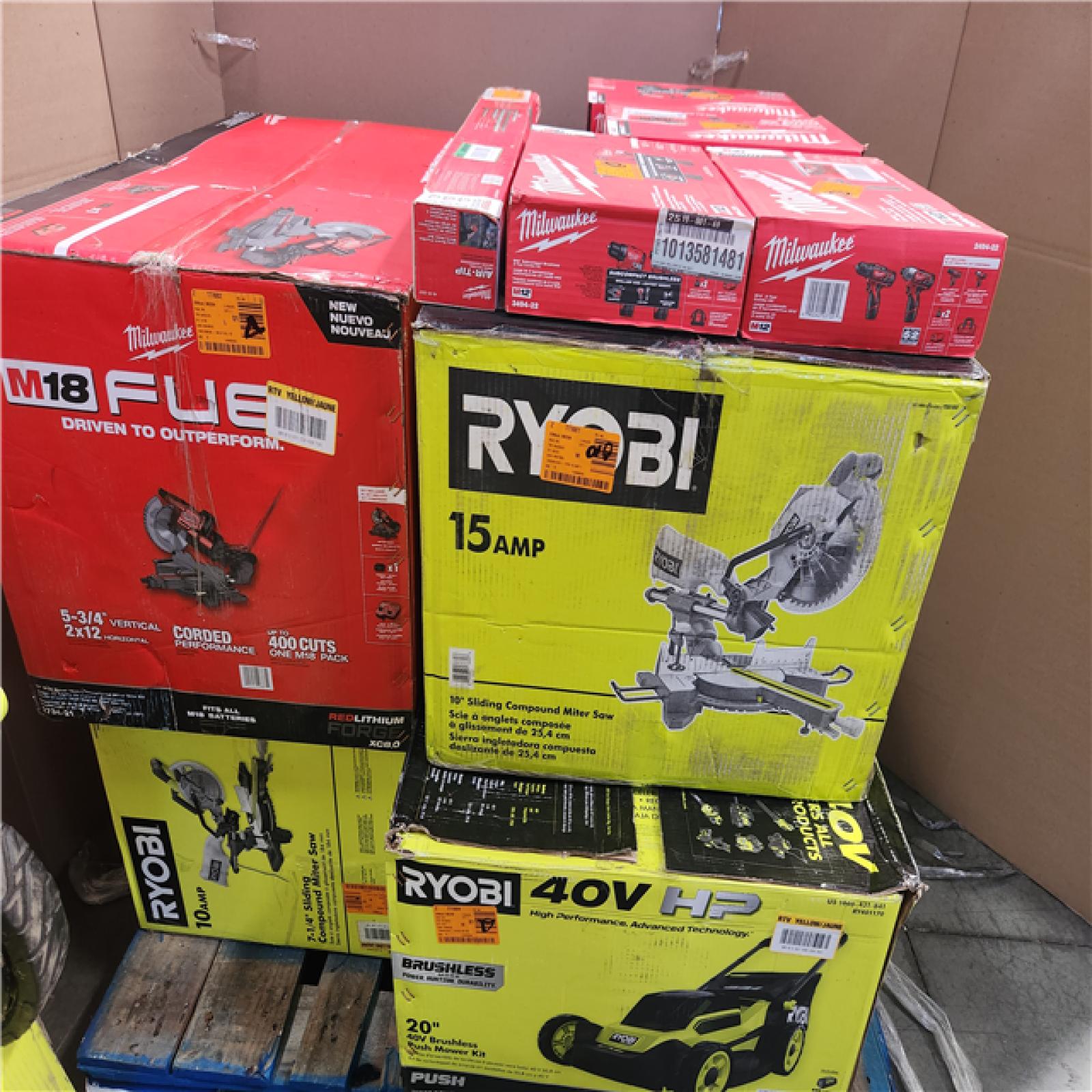 CALIFORNIA AS-IS TOOL PALLET