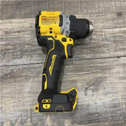 AS-IS DEWALT 20V MAX Lithium-Ion Cordless Brushless 1/2 in. Drill Driver Kit
