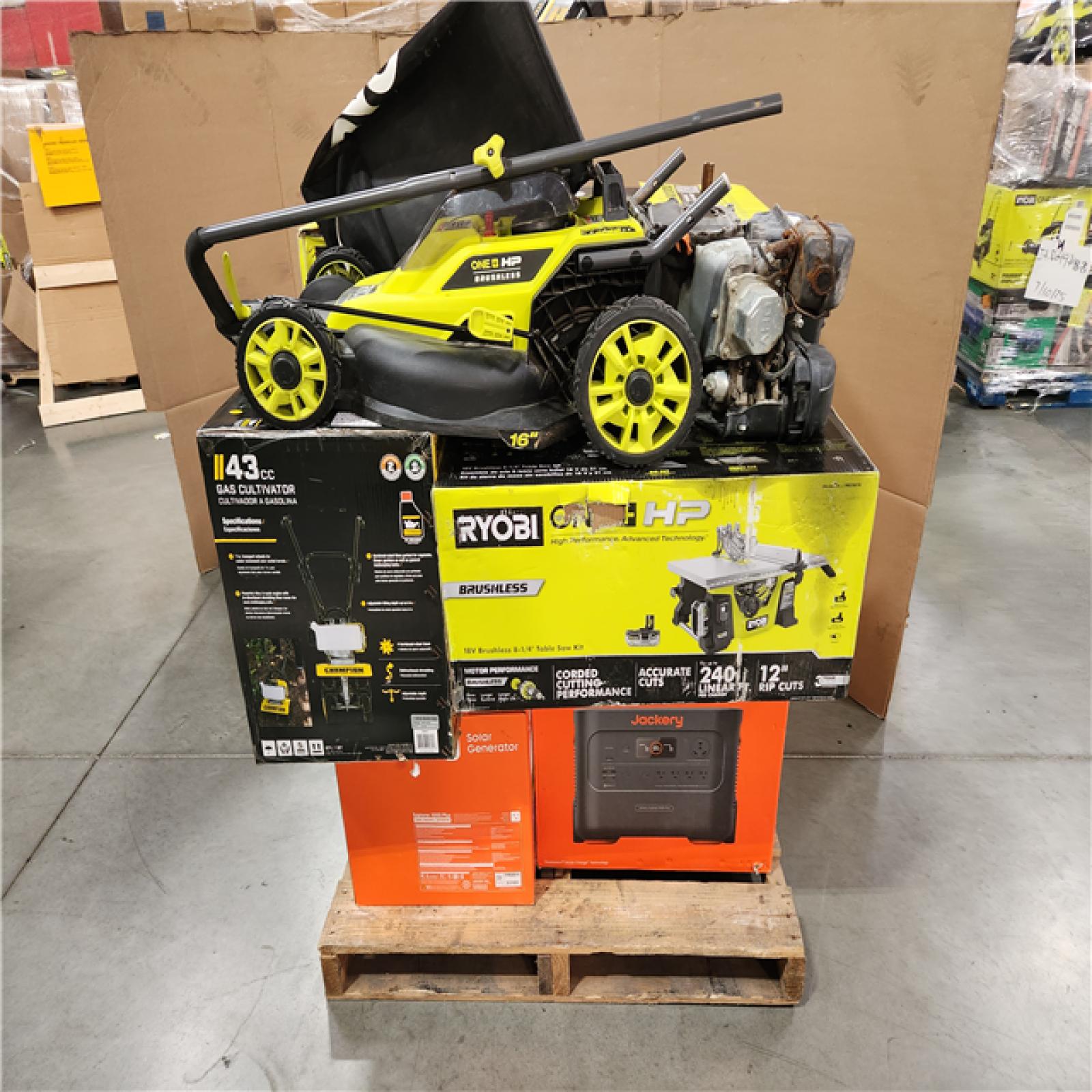 CALIFORNIA AS-IS OUTDOOR POWER EQUIPMENT