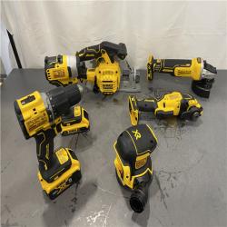 AS-IS - DEWALT 20-Volt MAX ToughSystem Lithium-Ion 6-Tool Cordless Combo Kit