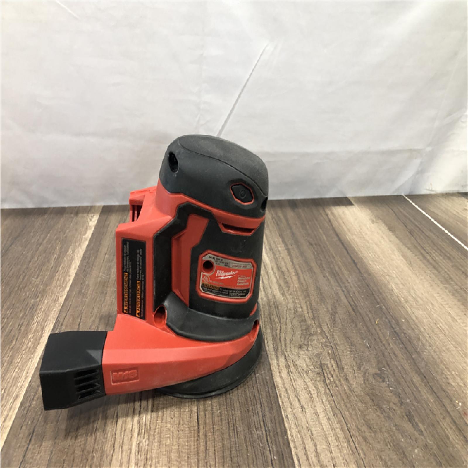 AS-IS Milwaukee 18V Lithium-Ion Cordless 5 in. Random Orbit Sander (Tool-Only)