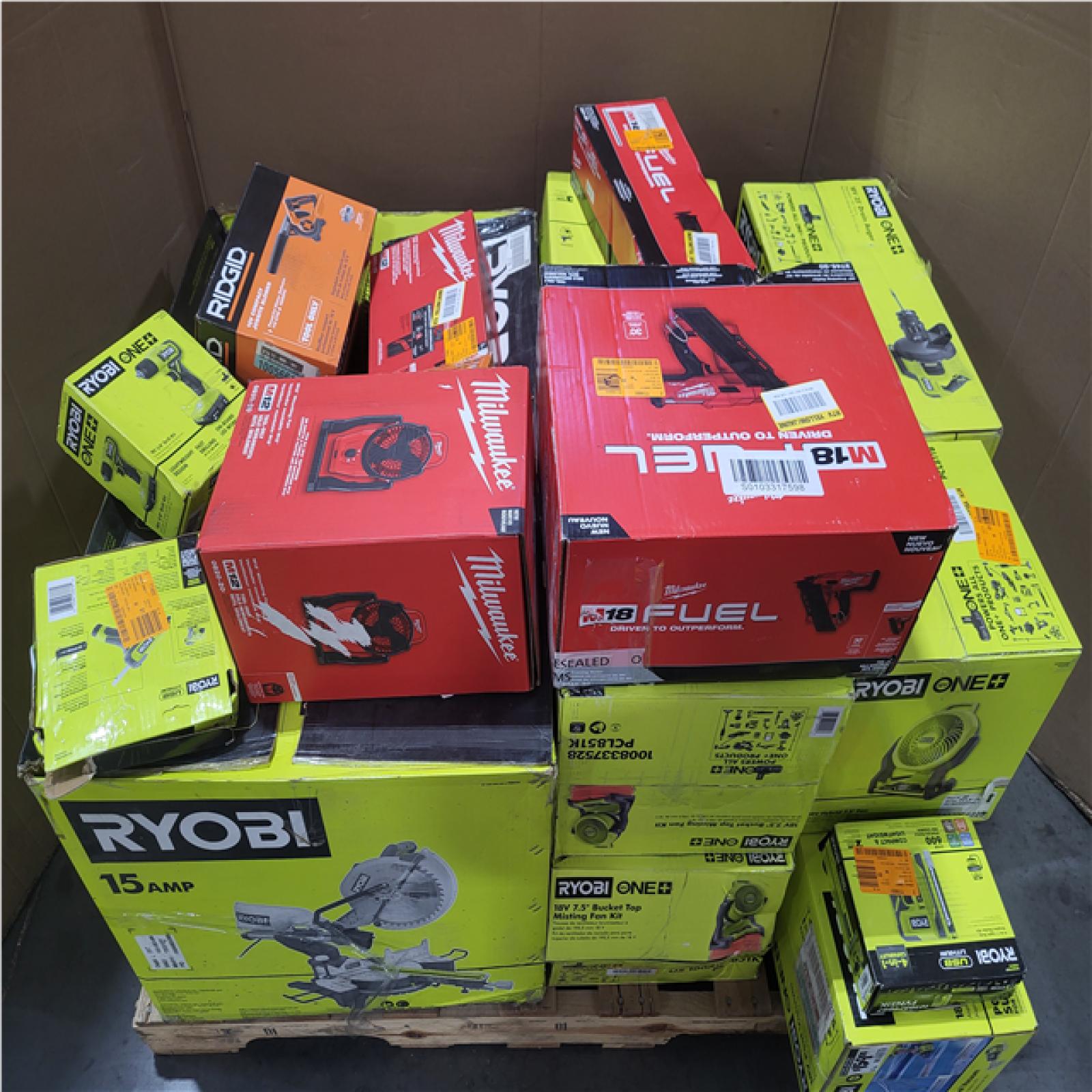 CALIFORNIA AS-IS TOOL PALLET