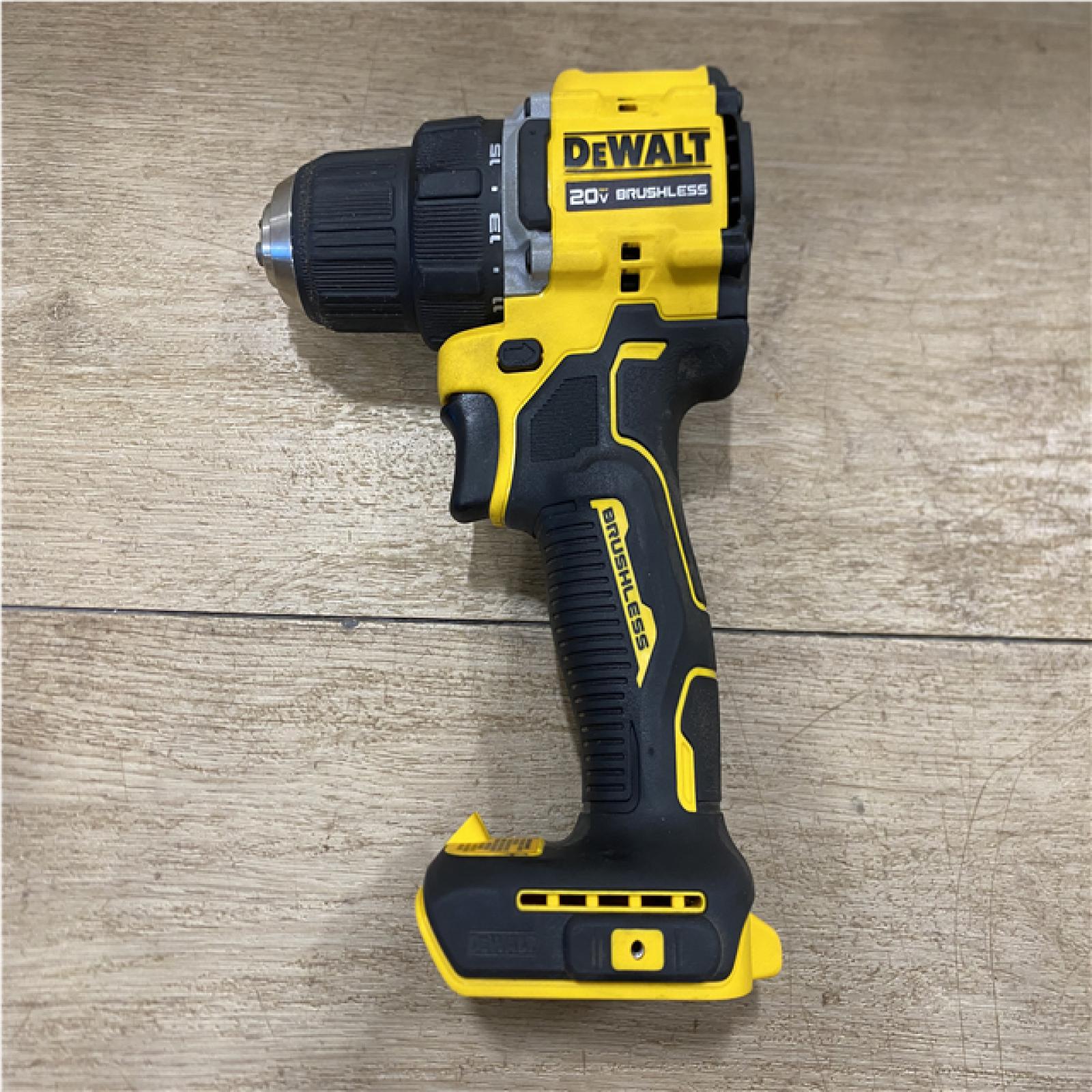AS-IS DeWalt 20V MAX 1/2 in. Brushless Cordless Hammer Drill/Drive- TOOL ONLY