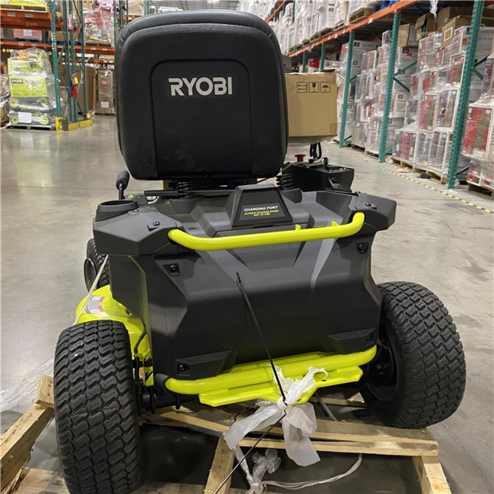Dallas Location - As-Is Ryobi RM480E Electric Riding Mower