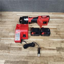 HOUSTON LOCATION - AS - IS Milwaukee 2697-22 M18 18-Volt 1/2-Inch 2-Tool Combo Kit Includes Charger  Battery (2) and Bag