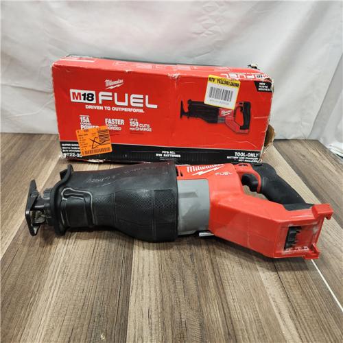 AS-IS Milwaukee M18 Fuel 18V Brushless Super Sawzall Reciprocating Saw 2722-20 (Bare Tool)