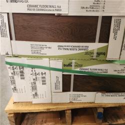Phoenix TrafficMaster Glenwood Cherry 7 in. x 20 in. Ceramic Floor and Wall Tile (228 sq. ft. /21 case)