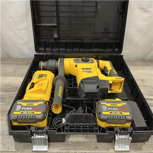 AS-IS DEWALT FLEXVOLT 60V MAX Cordless Brushless 1-9/16 in. SDS MAX Combination Rotary Hammer Kit
