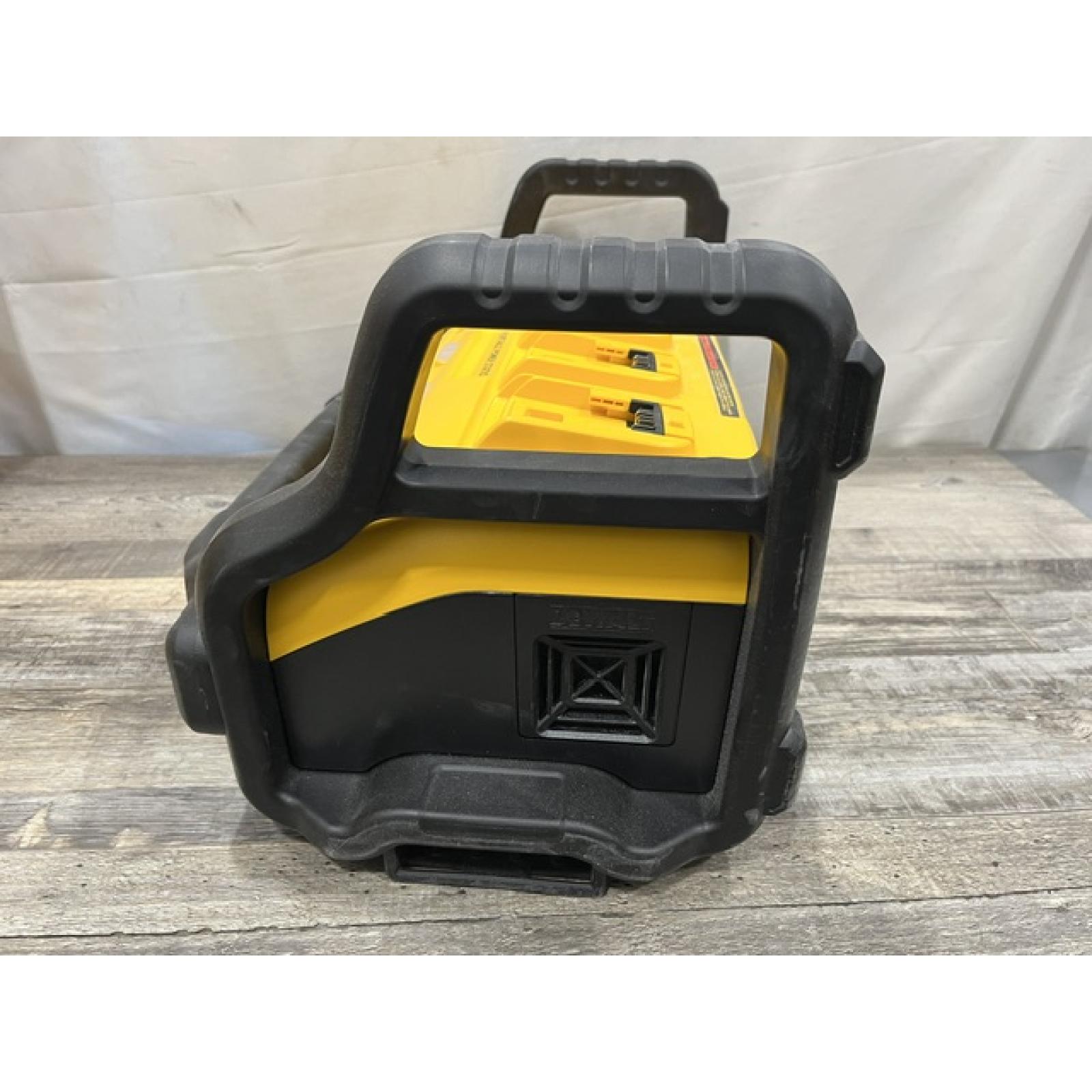AS-IS DEWALT 1800 Watt Portable Power Station and 20V/60V MAX Lithium-Ion Battery Charger