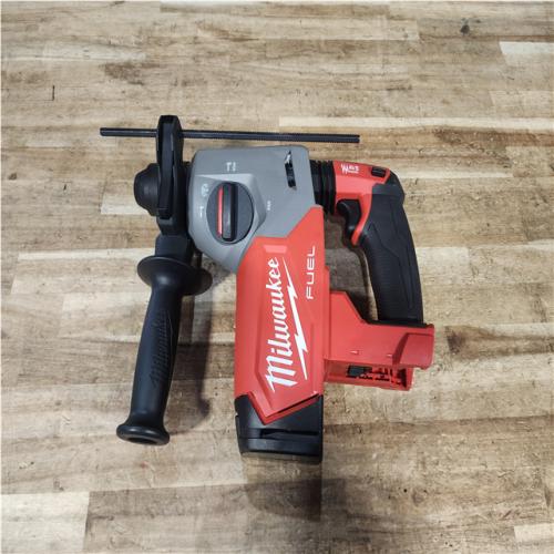 Houston Location AS-IS Milwaukee  FUEL 18V Lithium-Ion Brushless Cordless 1 in. SDS-Plus Rotary Hammer (Tool-Only)