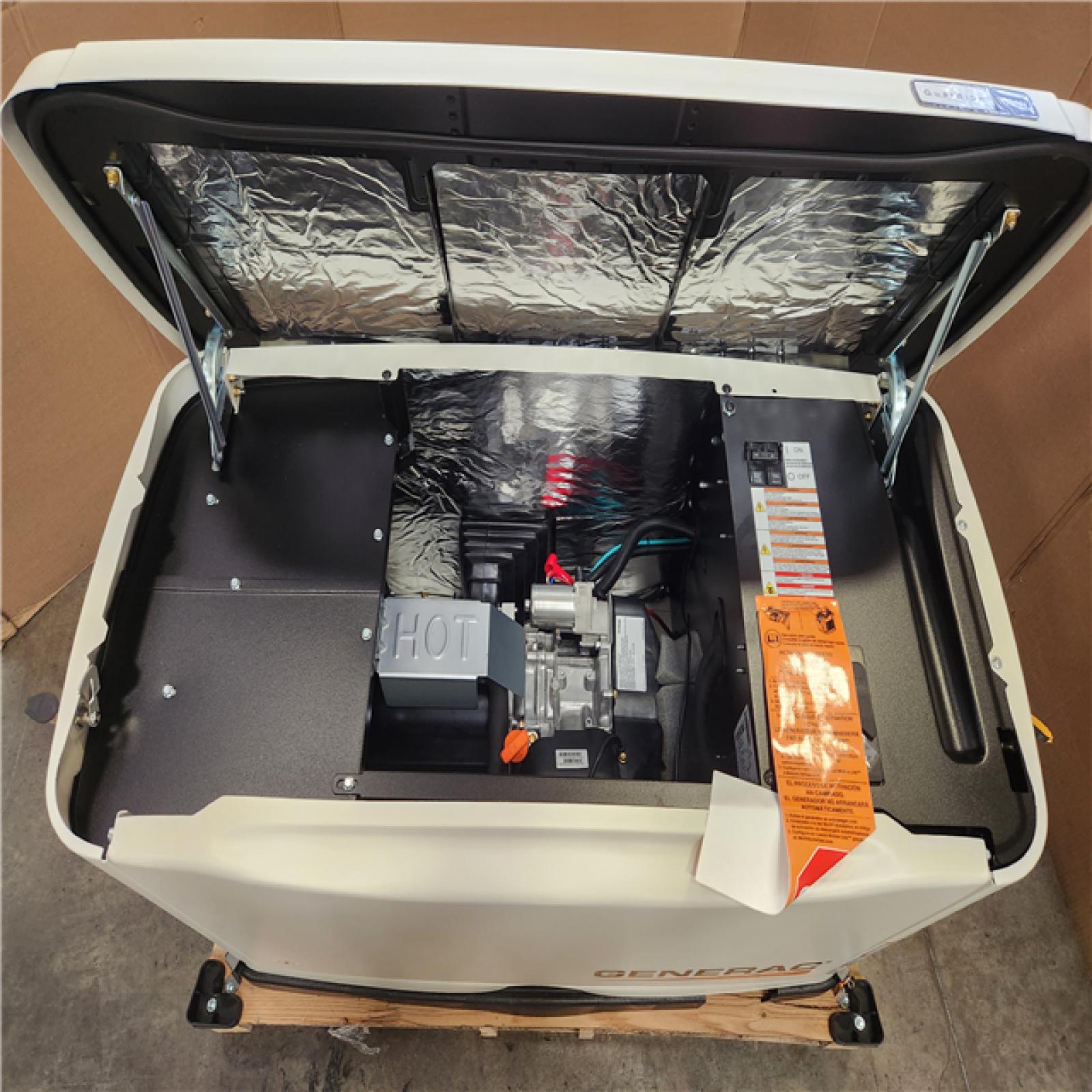 Phoenix Generac 10 000 Watt - Dual Fuel Air- Cooled Whole House Home Standby Generator  Smart Home Monitoring