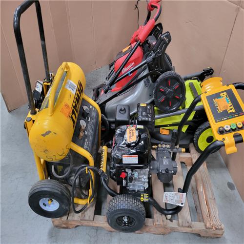 CALIFORNIA AS-IS OUTDOOR POWER EQUIPMENT