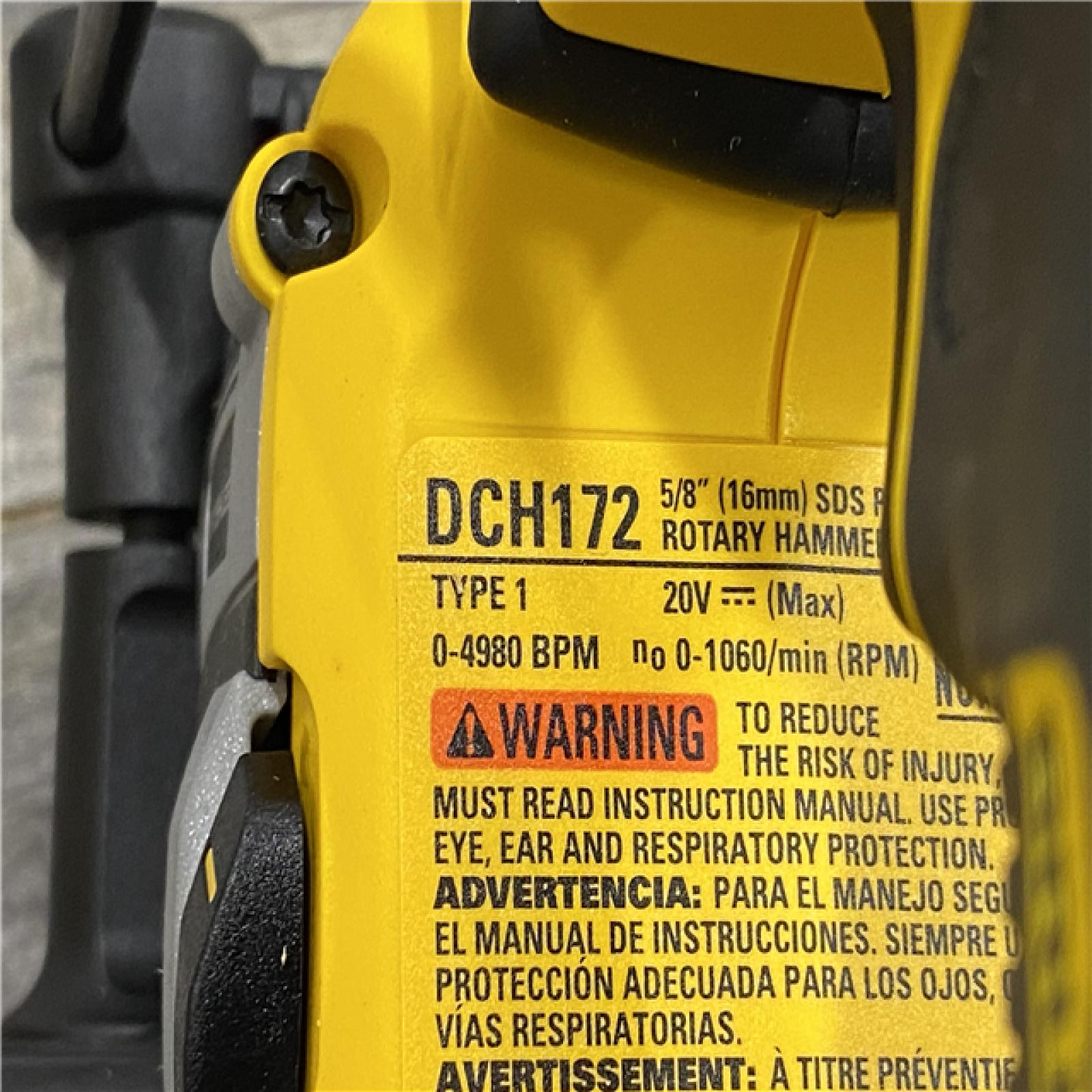 AS-IS DEWALT ATOMIC 20V MAX Cordless Brushless Ultra-Compact 5/8 in. SDS Plus Hammer Drill (Tool Only)