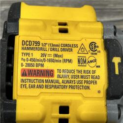 AS-IS DEWALT ATOMIC 20V Lithium-Ion Cordless 1/2 in. Hammer Drill Kit